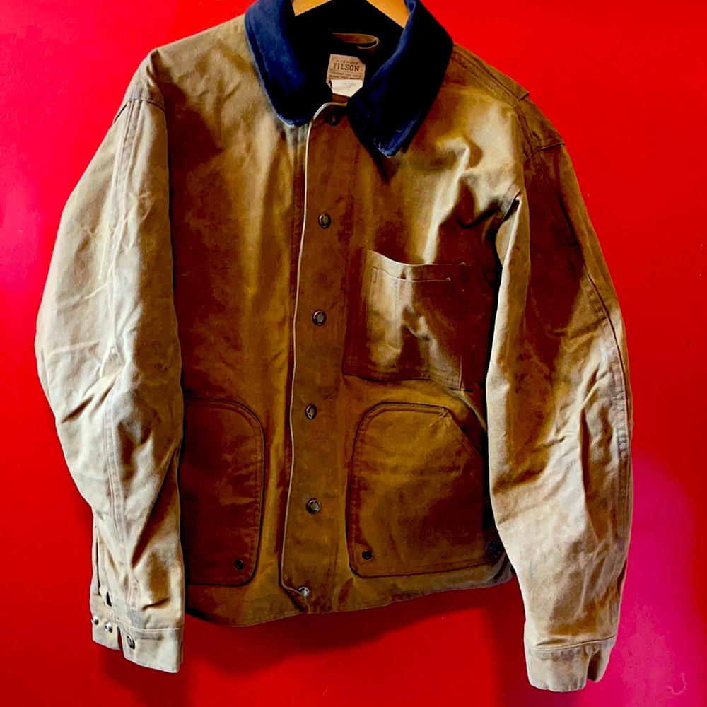 Filson Tin cloth PackerCoat.